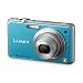 Panasonic LUMIX DMC-FS11EG-A Digitalkamera (14 Megapixel, 5-fach opt. Zoom, 6,86 cm Display, Bildstabilisator) blau
