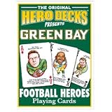 Green Bay Packers Football Heroes Playing Cards