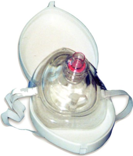 CPR Pocket Mask with 02 Inlet and Case