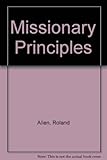 Missionary principles