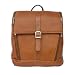 Piel Slim Computer Backpack (Saddle)