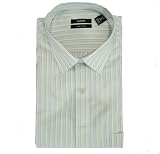 Alfani Easy Care Regular Fit Stripe Dress Shirt