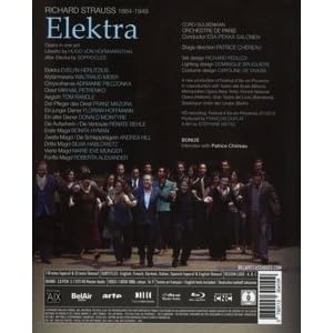 Richard Strauss Elektra (Édition Livre + Blu-ray : Digibook) Mise en scène P /.Ché