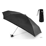 Ladies/Womens Light Weight Strong Mini/Micro Small Umbrella (Matching Sleeve)