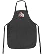 OSU Buckeyes Apron NCAA College Logo Black Ohio State TOP RATED for Grilling, Barbecue, Kitchen and Cooking Best Unique Gifts for a Man, Men, HIM HER Women, Ladies. GIFT IDEA!