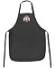 OSU Buckeyes Apron NCAA College Logo Black Ohio State TOP RATED for Grilling, Barbecue, Kitchen and Cooking Best Unique Gifts for a Man, Men, HIM HER Women, Ladies. GIFT IDEA!