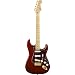 Fender Deluxe Players Strat� Electric Guitar, Crimson Transparent, Maple Fretboard