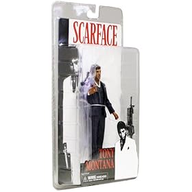  Scarface Tony Montana Blue Suit 7 inch Action Figure