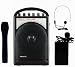 HISONIC HS120B Portable PA System with Wireless Microphones Black