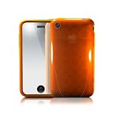【正規品】 iSkin ソフトケース solo FX for iPhone 3G/3GS Orange SOVB3G-OE