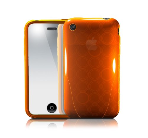 iSkinSolo Fx Case for iPhone 3G, 3G S (Sunrise Orange)