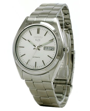Seiko 5 Men's Automatic All Stainless-Steel Watch with a Silver Dial. Model: SNX111 Seiko 5 Men's Automatic All Stainless-Steel Watch with a Silver Dial. Model: SNX111
