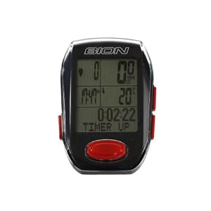 Wireless Bike Bicycle Cycle Computer With Heart Rate Black