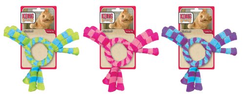 See KONG Cat Braidz Pinwheel, Catnip Toy (Colors vary)