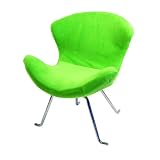Ultra Soft Wing Chair - Lime
