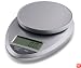 EatSmart Precision Pro Digital Kitchen Scale, Silver