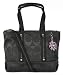 Coach Kyra Nylon Signature Tote F18844 Black
