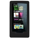GTMax Black Rubber Soft Silicone Skin Cover Case for Microsoft Zune HD 32GB 16GB
