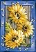 Country Sunflower House Flag