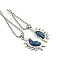 Mood Best Friends Sun Pendant with on Silver Ball Chain