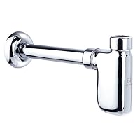 Decolav 9100-CP Decorative Bottle Trap, Polished Chrome