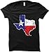 Texas State Map - USA WOMENS T-shirt