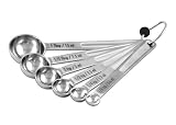 CIA Masters Collection 6 Piece Measuring Spoon Set