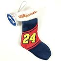 JEFF GORDON OFFICIAL 8" MINI CHRISTMAS STOCKING ORNAMENT