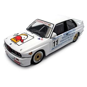 Ixo - RAC204 - V�hicule Miniature - BMW M3 E30 - Mandarina Duck - Echelle 1/43