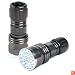 'GIANT Light - Small Package' Flashlight - 21 LED! Gunmetal Silver