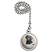 GRAPHICS & MORE Black Lab Labrador Dog Breed Ceiling Fan and Light Pull Chain