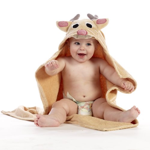 Reindeer Hooded Towel