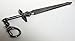 New Anime Sword Art Online Kirito Dark Repulser Key Chain (Silver)