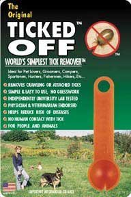 Tick Remover - Worlds Simplest Tick Remover (Orange) - By Ticked Off
