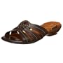 Naturalizer Women's Buster Leather Thong,Stella Coffee,10 W