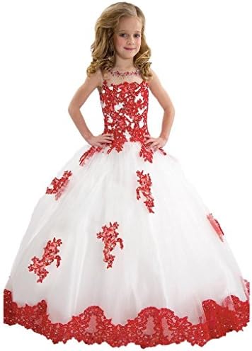 GGE Girl's Ball Gown Pageant Dresses Custom Children Party Dress RW 6
