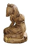 Girl Garden statue Birdbath