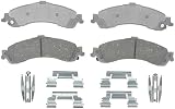 ACDelco 14D834CH Advantage Rear Ceramic Disc Brake Pad Set