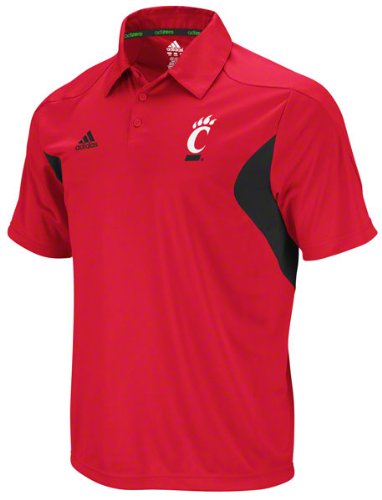 Cincinnati Bearcats adidas Football Adizero Sideline Polo Shirt
