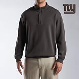 Cutter & Buck New York Giants Mens Journey Supima Half-Zip Shirt