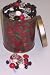 Gourmet Food : Scott's Cakes Licorice Bridge Mix in a Holly Can