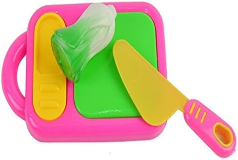 Keetek 17pcs Play House Toys Small Chef Kitchenware Simulation Kitchen Utensils Toy Baby Children Early Educational Tool