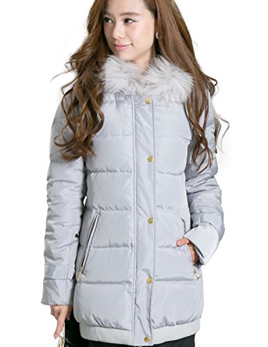 (プールヴー) PourVous ダウンコート コート アウター ロング 冬 エレガント ファー 秋 大きいサイズ 秋冬 人気 防寒 フード付き かわいい レディース レディース大きいサイズ ショート丈 Iライン ラクーン 1823