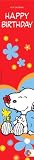 Snoopy Happy Birthday, Geburtstagskalender (33 x 7 cm) - Charles M. Schulz