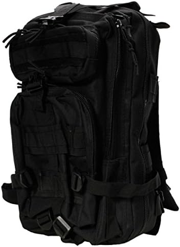 3P Outdoor Sport Camping Hiking Trekking Bag Military Tactical Rucksacks Backpack Black