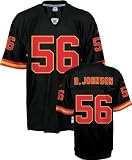 Derrick Johnson Kansas City Chiefs Black NFL Replica Jersey