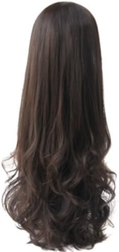 WXBUY Women's Half-head Hair Wavy band Hair Extension Sexy Stylish Deep Brown