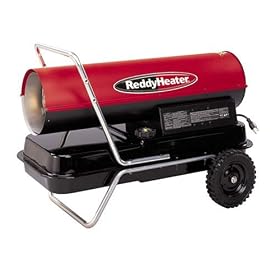 Reddy Heater R115DT Kerosene Portable Forced Air Heater 115,000 BTU per Hour