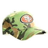 San Francisco 49ers Camouflage Baseball Cap - Dark Green