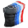 SUB DUAL Sports Kompressionsshirt Funktionsw�sche Base Layer �rmellos (Cap Sleeve)